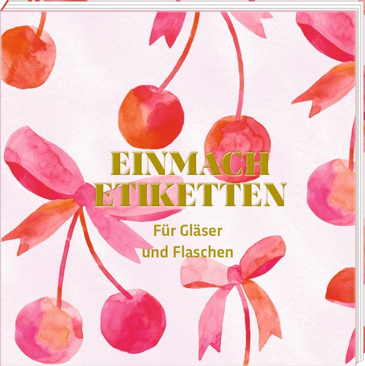 Produktbild: Etikettenb&uuml;chlein: Einmach-Etiketten - All about pink