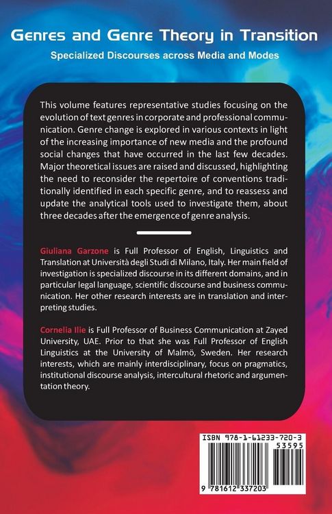 Produktbild: Genres and Genre Theory in Transition