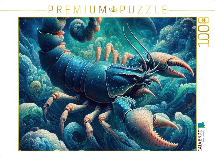 Produktbild: CALVENDO Puzzle Sternzeichen Skorpion der Tiefen | 1000 Teile Lege-Gr&ouml;&szlig;e 64x48cm Foto-Puzzle f&uuml;r gl&uuml;ckliche Stunden