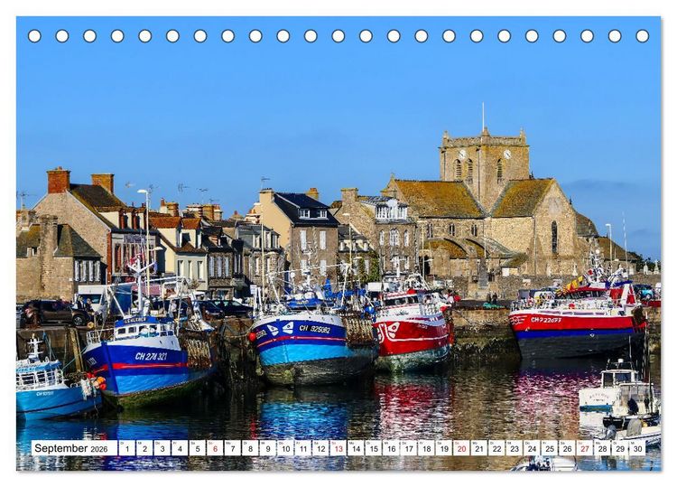 Produktbild: Val de Saire - ein Tag in der Normandie (Tischkalender 2026 DIN A5 quer), CALVENDO Monatskalender