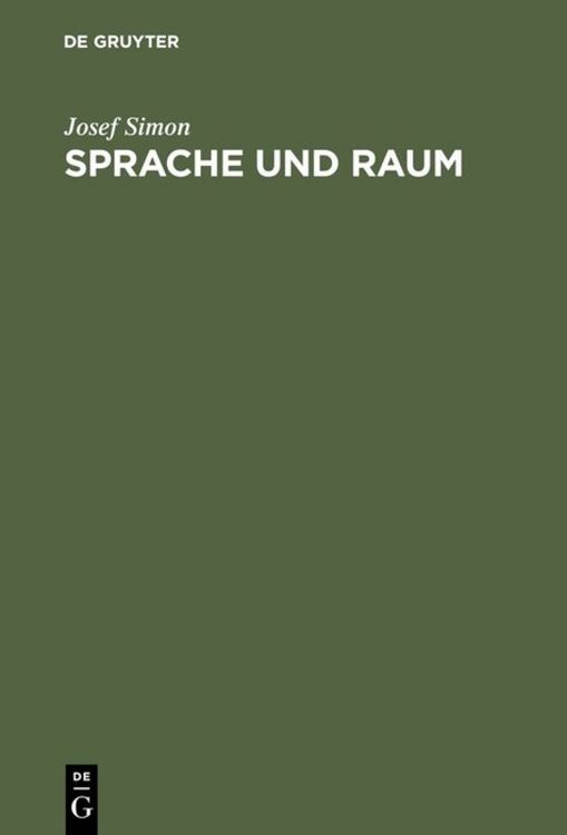 Produktbild: Sprache und Raum