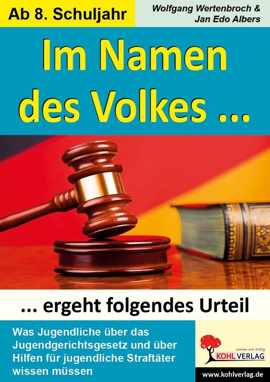 Produktbild: Im Namen des Volkes ... ergeht folgendes Urteil