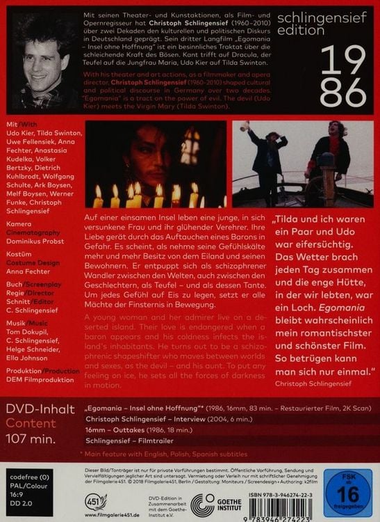 Produktbild: Egomania - Insel ohne Hoffnung