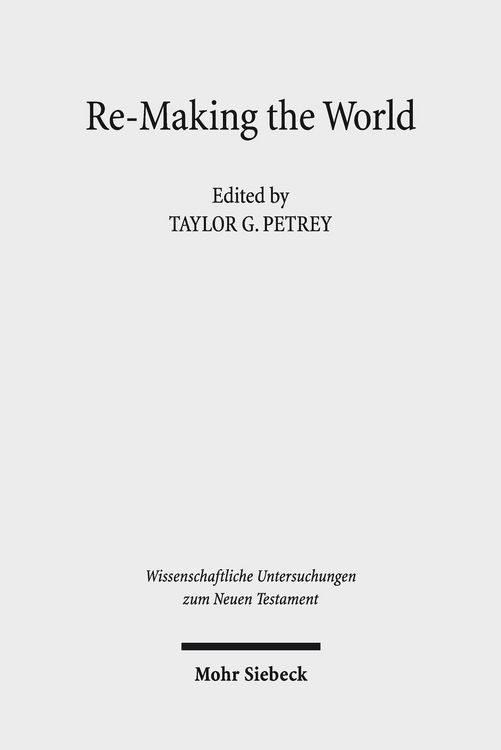 Produktbild: Re-Making the World: Christianity and Categories