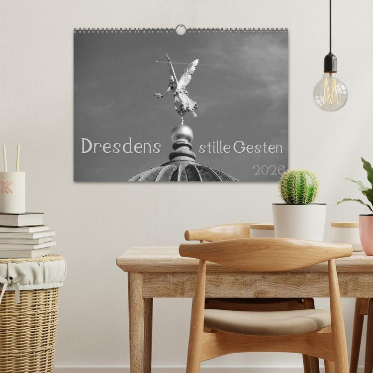 Produktbild: Dresdens stille Gesten (Wandkalender 2026 DIN A3 quer), CALVENDO Monatskalender