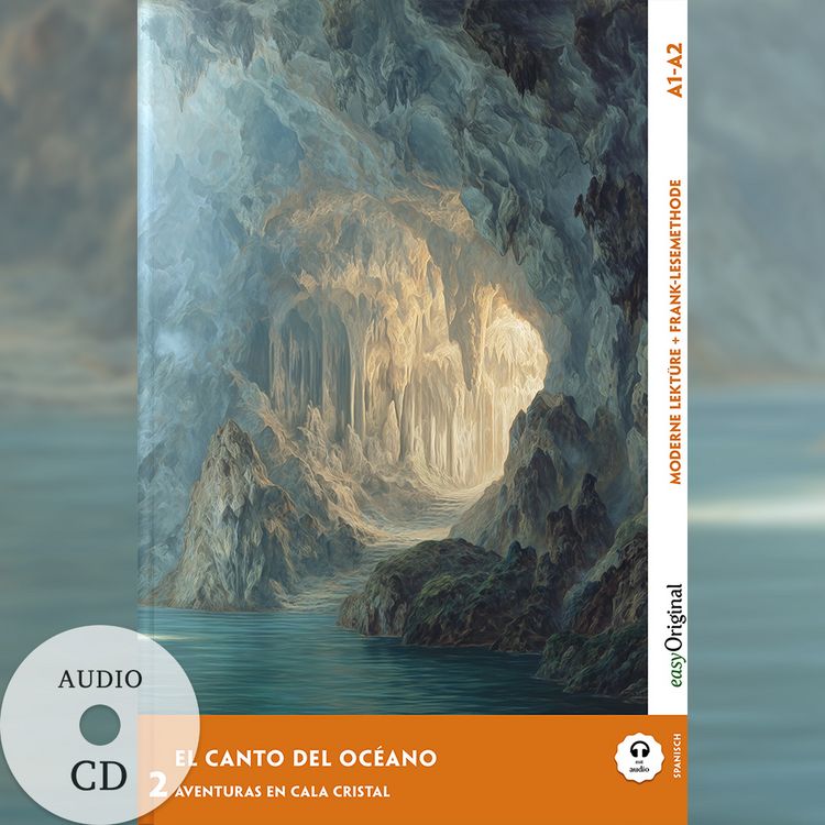 Produktbild: El canto del oc&eacute;ano - Spanische Krimi-Lekt&uuml;re A1-A2 (+ Audio-CD)