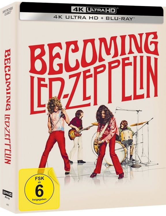 Produktbild: Becoming Led Zeppelin (Collector's Edition) (4K Ultra HD) (+ Blu-ray)