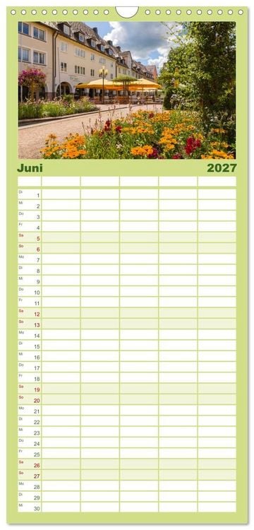 Produktbild: Familienplaner 2027 - Freudenstadt 2027 mit 5 Spalten (Wandkalender, 21 x 45 cm) CALVENDO