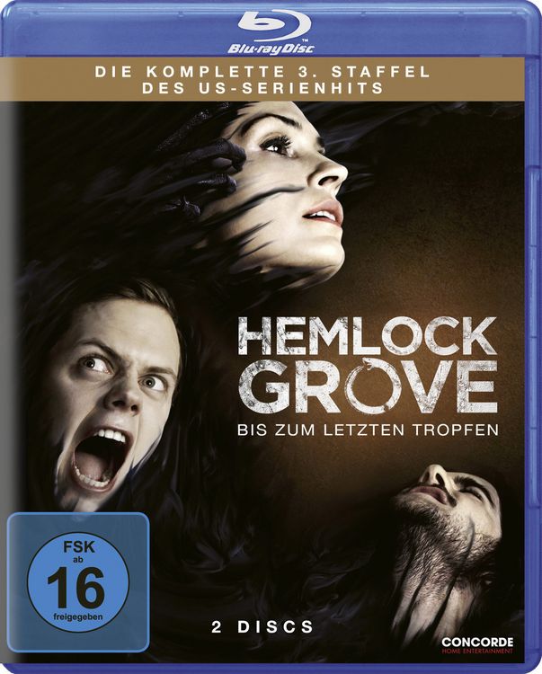 Produktbild: Hemlock Grove - Bis zum letzten Tropfen - Die komplette Staffel 3 [2 BRs]