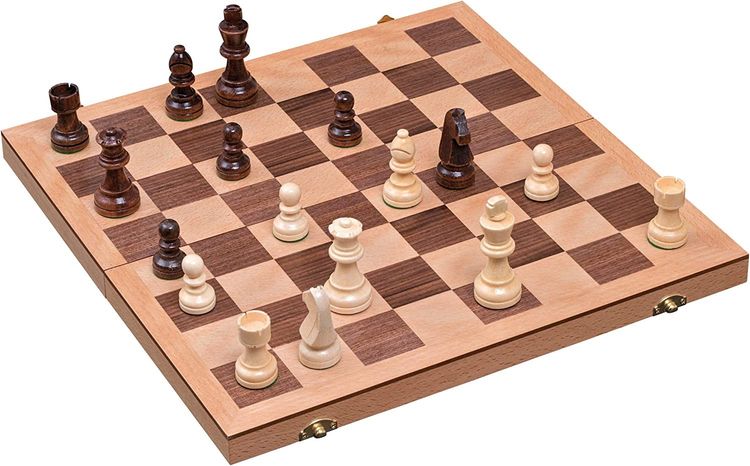 Produktbild: Philos 2623 - Schachset, Schach-Kassette, Holz, Feld 43mm