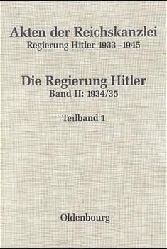 Produktbild: Akten der Reichskanzlei, Regierung Hitler 1933-1945 / 1934/35