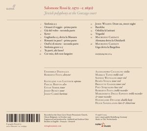 Produktbild: Rossi/Polyphonie juive
