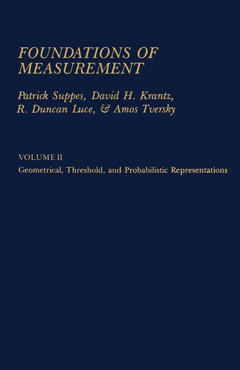 Produktbild: Foundations of Measurement