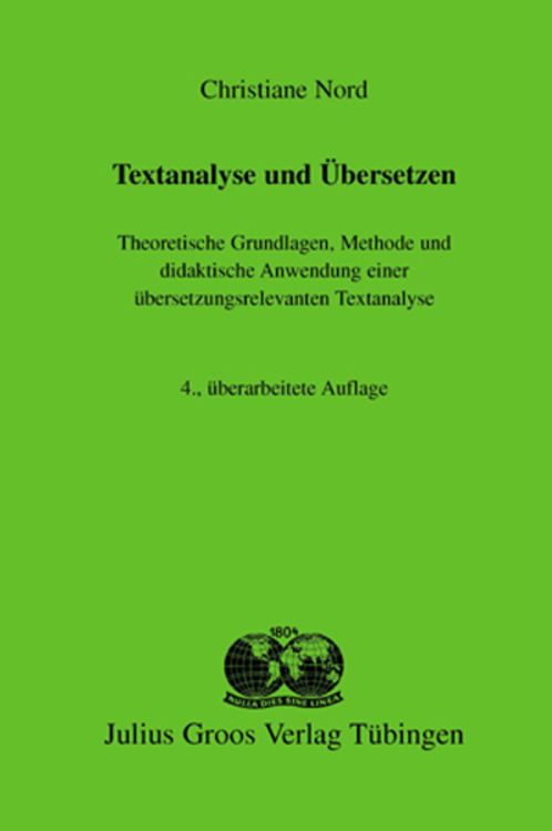 Produktbild: Textanalyse und &Uuml;bersetzen