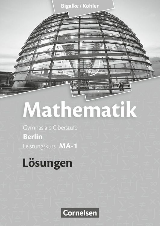 Produktbild: Mathematik Leistungskurs MA-1 - Qualifikationsphase - L&ouml;sungen zum Sch&uuml;lerbuch