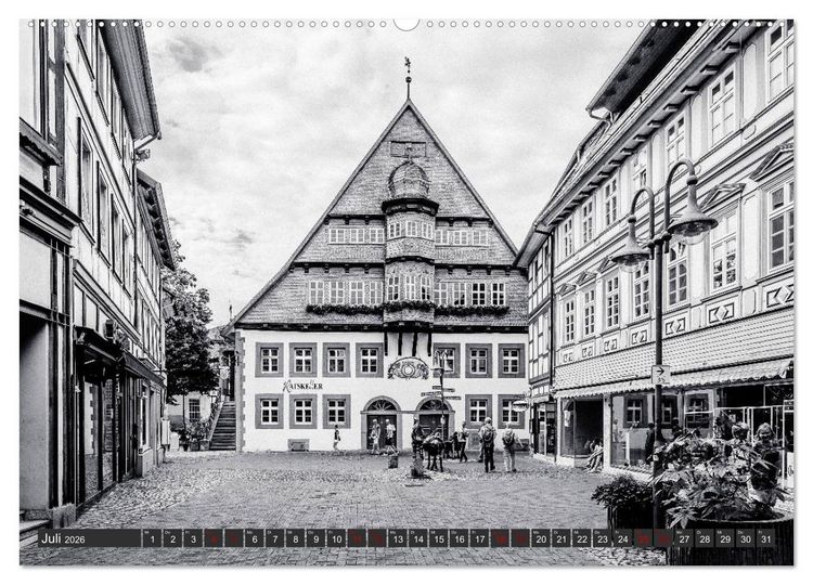 Produktbild: Ein Blick auf Osterode am Harz (Wandkalender 2026 DIN A2 quer), CALVENDO Monatskalender
