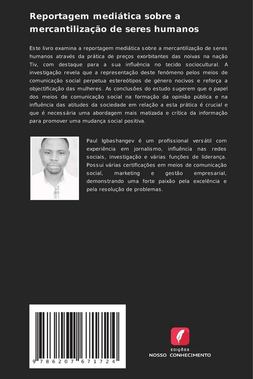 Produktbild: Reportagem medi&aacute;tica sobre a mercantiliza&ccedil;&atilde;o de seres humanos