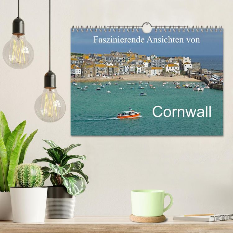 Produktbild: Faszinierende Ansichten von Cornwall (Wandkalender 2026 DIN A4 quer), CALVENDO Monatskalender