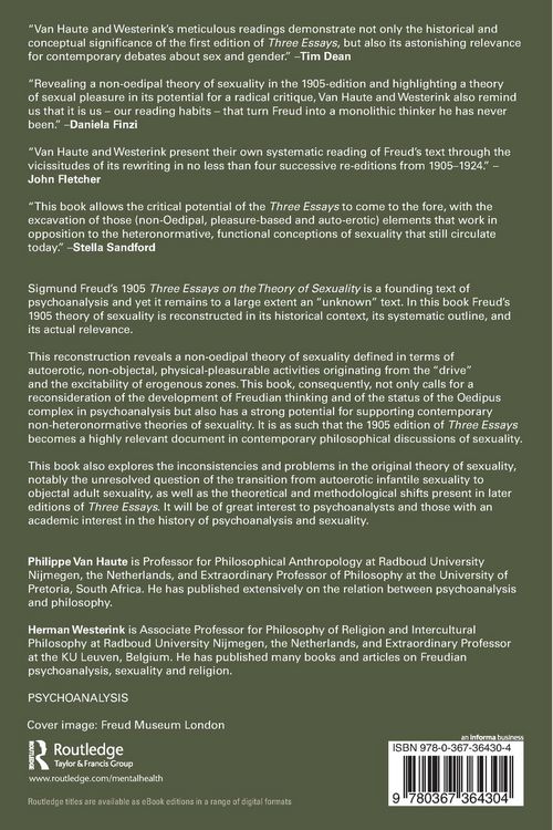 Produktbild: Reading Freud's Three Essays on the Theory of Sexuality