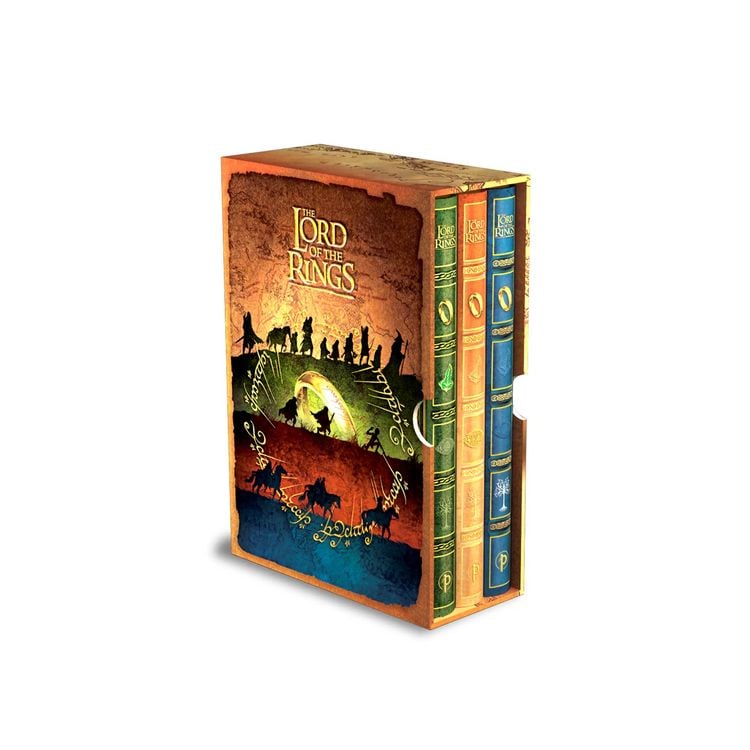Produktbild: Geschenkset Der Herr der Ringe Trilogie-Box Midi Liniert
