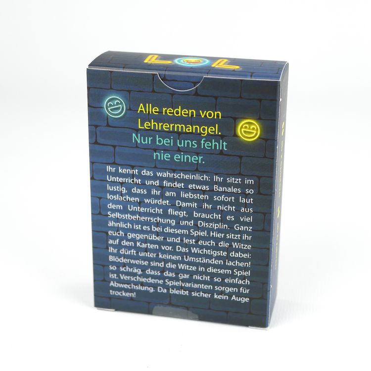 LOL - Die ultimative Nicht-lachen-Challenge - Edition ab 18 Jahren - - Non-Book
