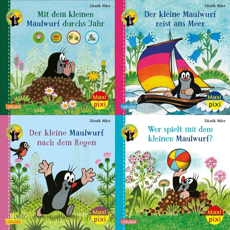 Bild vom Artikel Maxi-Pixi-4er-Set 99: Neues vom Maulwurf (4x1 Exemplar) vom Autor Hanna Sörensen