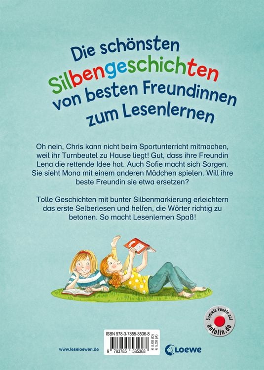 Produktbild: Lesel&ouml;wen - Das Original - Die sch&ouml;nsten Silbengeschichten von besten Freundinnen zum Lesenlernen