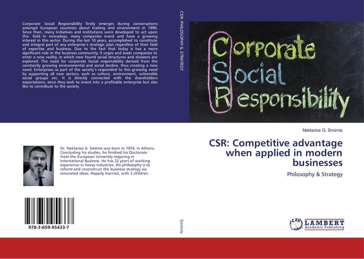 Produktbild: CSR: Competitive advantage when applied in modern businesses