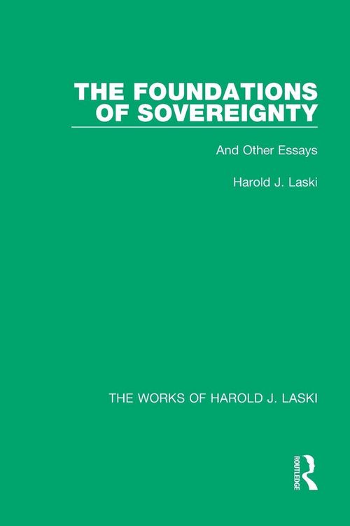 Produktbild: The Foundations of Sovereignty (Works of Harold J. Laski)