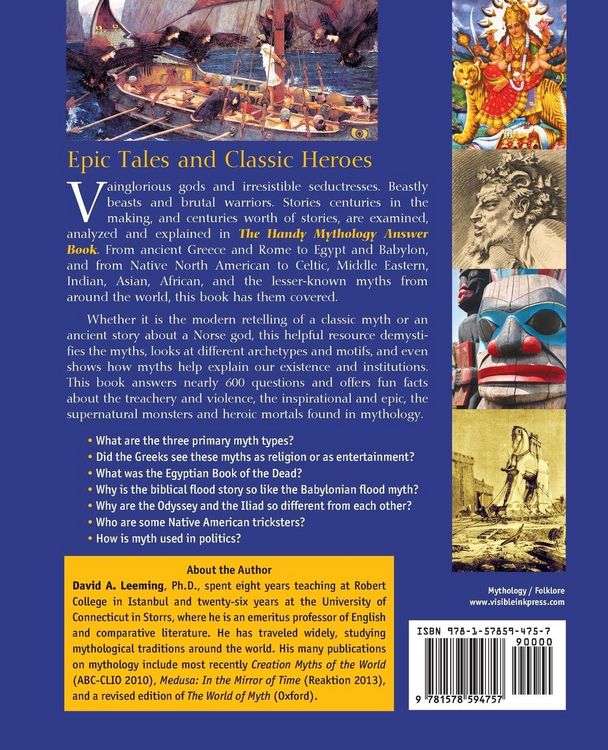 Produktbild: The Handy Mythology Answer Book
