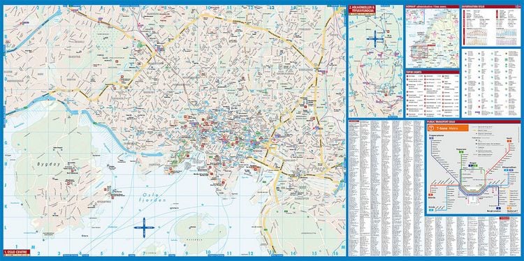 Produktbild: Oslo, Borch Map