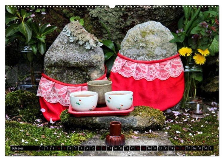Produktbild: Japan - Details (Wandkalender 2026 DIN A2 quer), CALVENDO Monatskalender