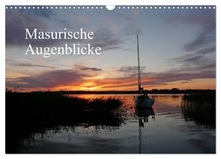 Produktbild: Masurische Augenblicke (Wandkalender 2026 DIN A3 quer), CALVENDO Monatskalender