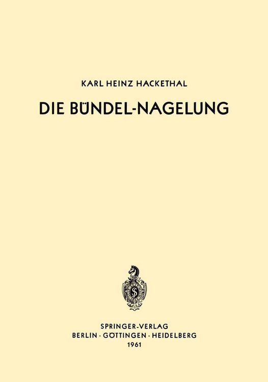 Produktbild: Die B&uuml;ndel-Nagelung