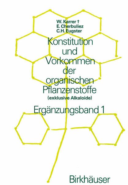 Produktbild: Konstitution und Vorkommen der organischen Pflanzenstoffe