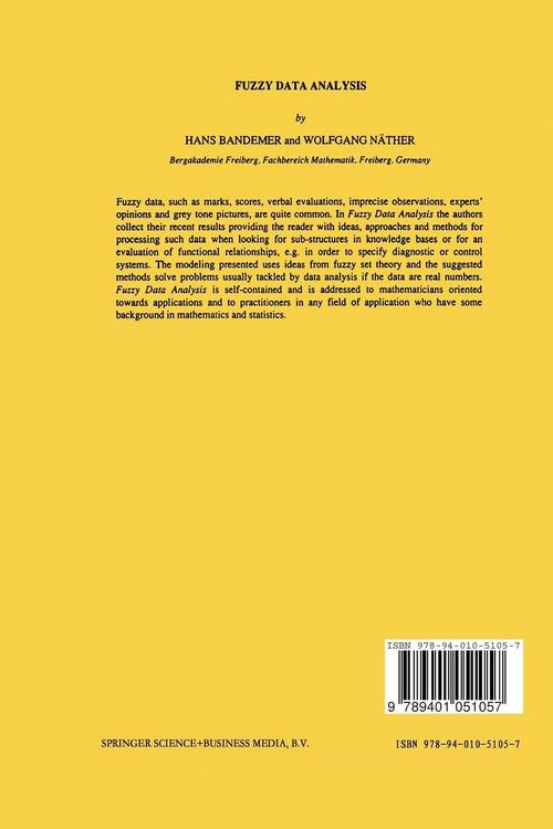 Produktbild: Fuzzy Data Analysis