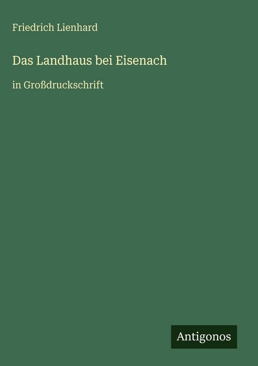 Produktbild: Das Landhaus bei Eisenach