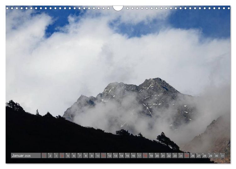 Produktbild: Himalaya (Wandkalender 2026 DIN A3 quer), CALVENDO Monatskalender
