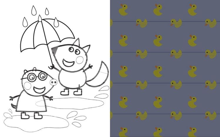 Produktbild: Peppa Pig Mein wutzig-tolles Kritzel-Kratzel-Buch