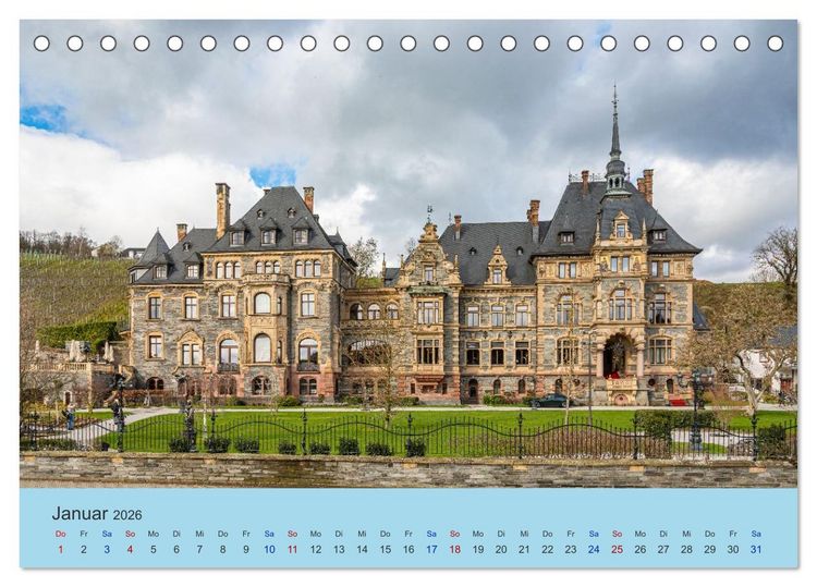 Produktbild: Moselansichten (Tischkalender 2026 DIN A5 quer), CALVENDO Monatskalender