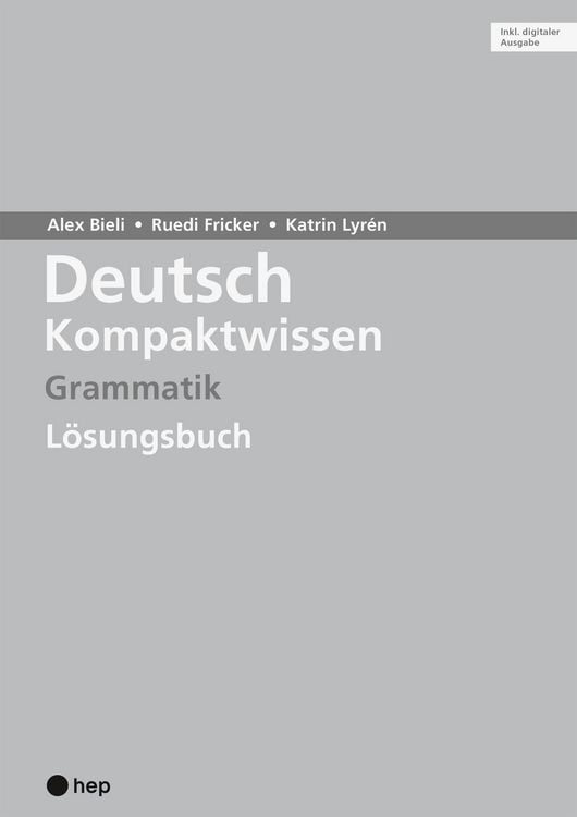 Produktbild: Deutsch Kompaktwissen. Grammatik. L&ouml;sungen (Print inkl. digitaler Ausgabe, Neuauflage 2026)