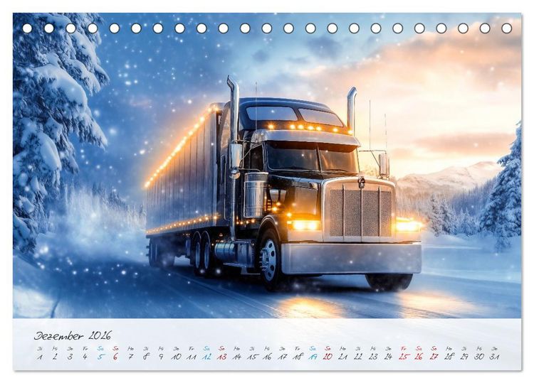 Produktbild: Giganten der Stra&szlig;e (Tischkalender 2026 DIN A5 quer), CALVENDO Monatskalender