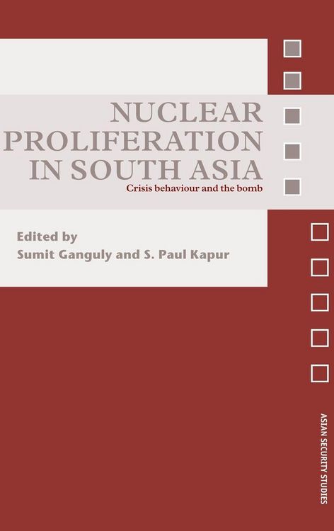 Produktbild: Nuclear Proliferation in South Asia