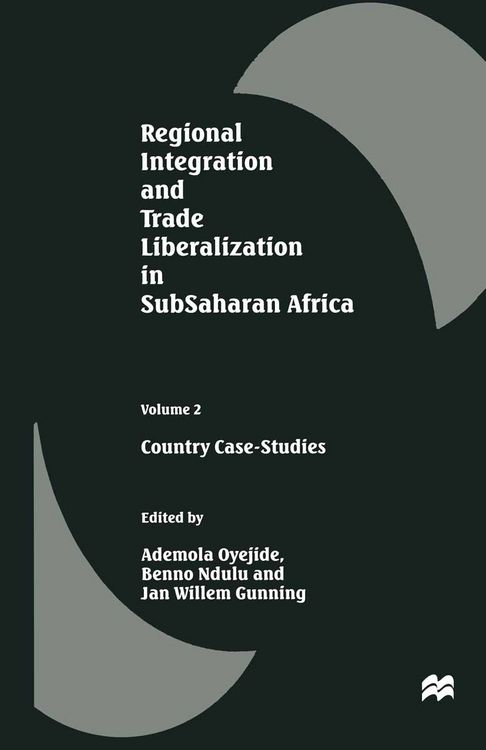 Produktbild: Regional Integration and Trade Liberalization in SubSaharan Africa