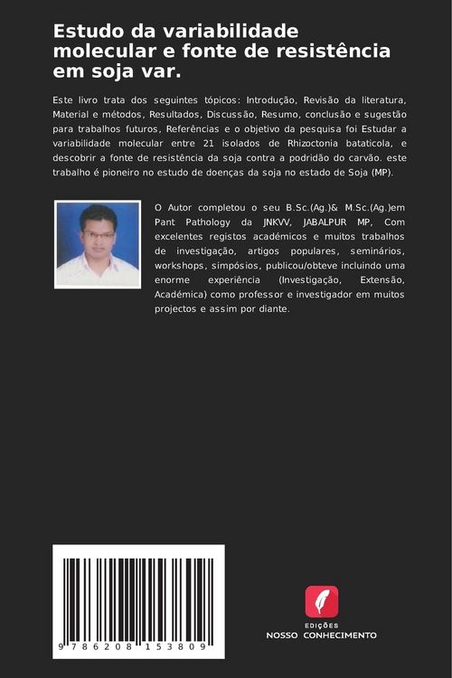 Produktbild: Estudo da variabilidade molecular e fonte de resist&ecirc;ncia em soja var.