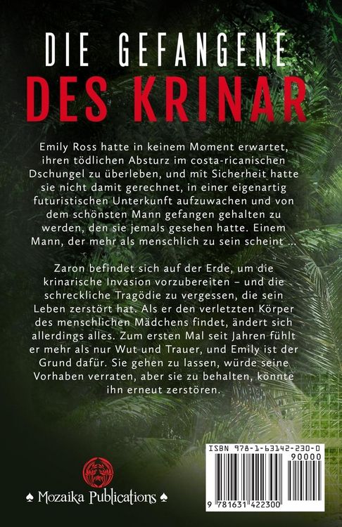 Produktbild: Die Gefangene des Krinar