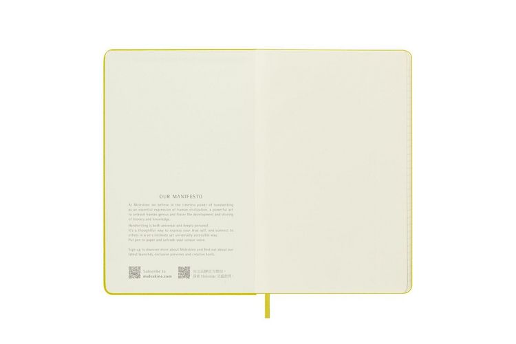 Produktbild: Moleskine Notizb. Color A5 Geb Strohgelb