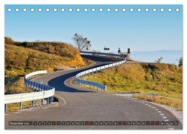 Produktbild: TransApuseni - Sch&ouml;nste Panoramastra&szlig;e in Siebenb&uuml;rgen (Tischkalender 2026 DIN A5 quer), CALVENDO Monatskalender