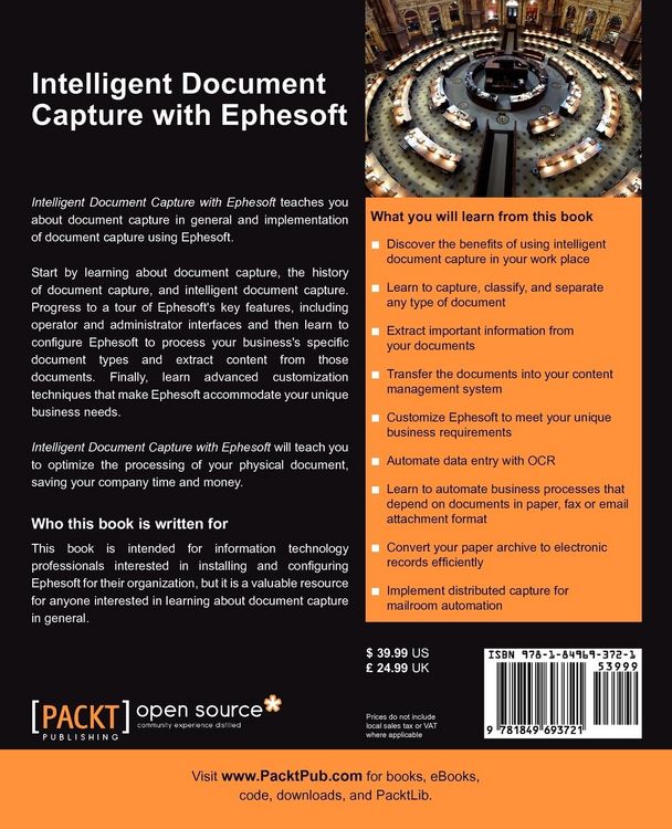 Produktbild: Intelligent Document Capture with Ephesoft