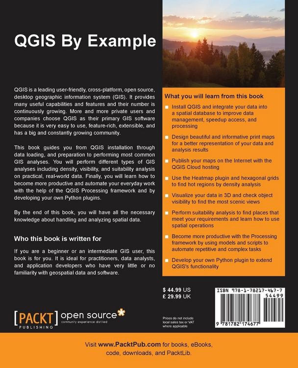 Produktbild: QGIS By Example